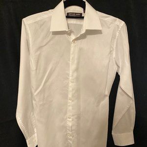 MIchael Kors Boys White Dress Shirt_Size 16